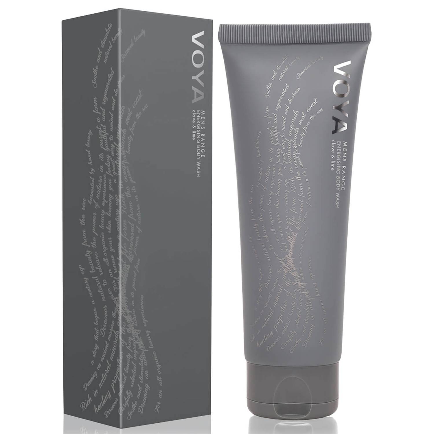 VOYA Mens Range Energising Body Wash - Clove & Lime (200ml)