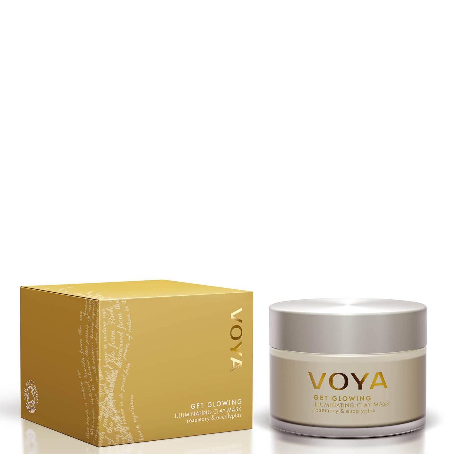 VOYA Get Glowing Illuminating Clay Mask 50ml