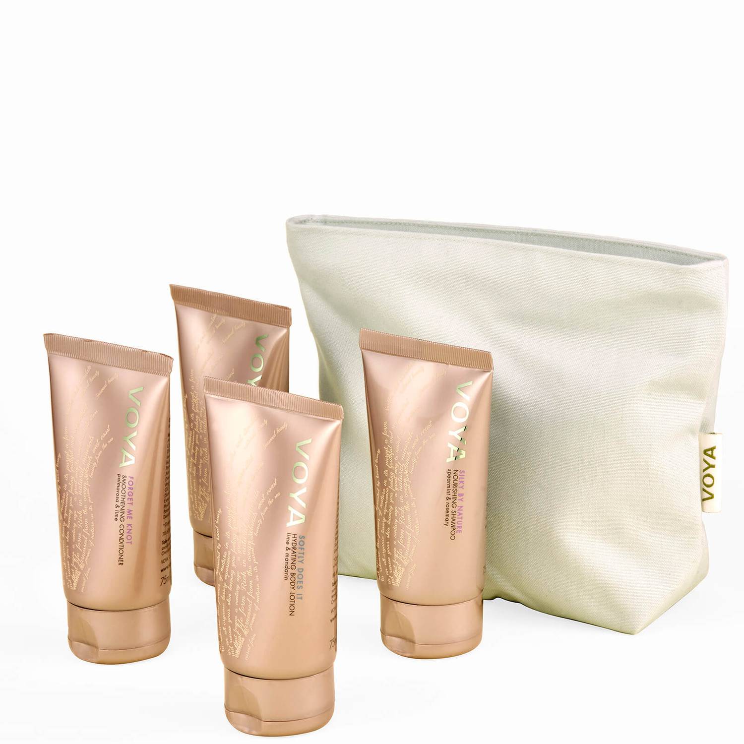 VOYA Organic VOYAger Body and Hair Travel Set