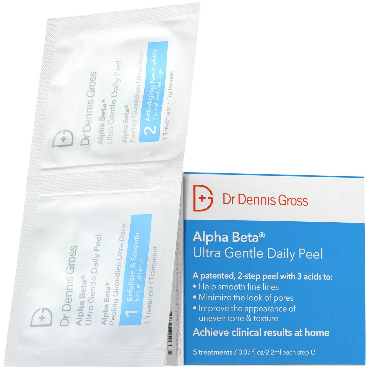 Dr. Dennis Gross Skincare Alpha Beta Ultra Gentle Daily Peel 5 Treatments