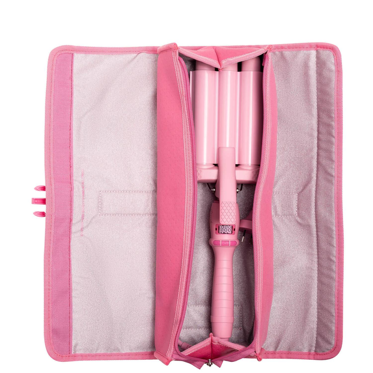 Mermade Hair Heat Mat and Clutch Pink