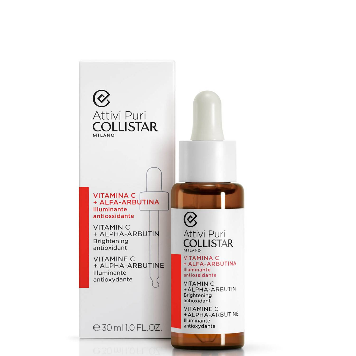 Collistar Attivi Puri Vitamin C and Alpha-Arbutin Brightening Anti-Oxidant 30ml