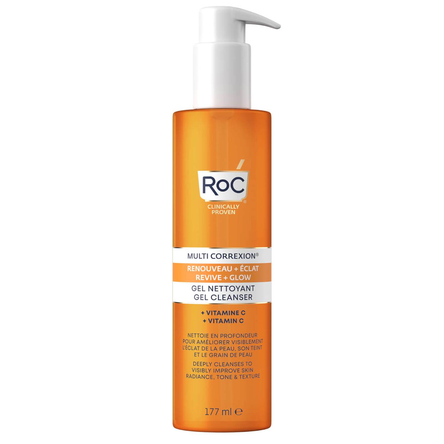 RoC Multi Correxion Revive and Glow Gel Cream Cleanser 177ml