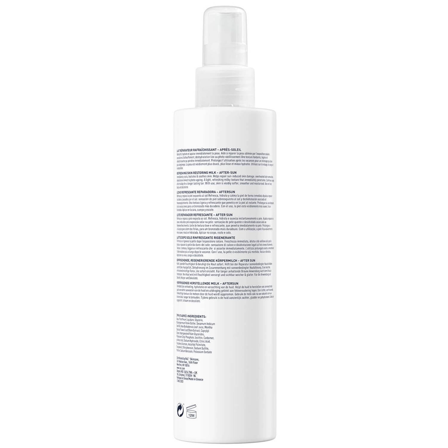RoC Soleil-Protect Refreshing Skin Restoring Milk After-Sun 200ml