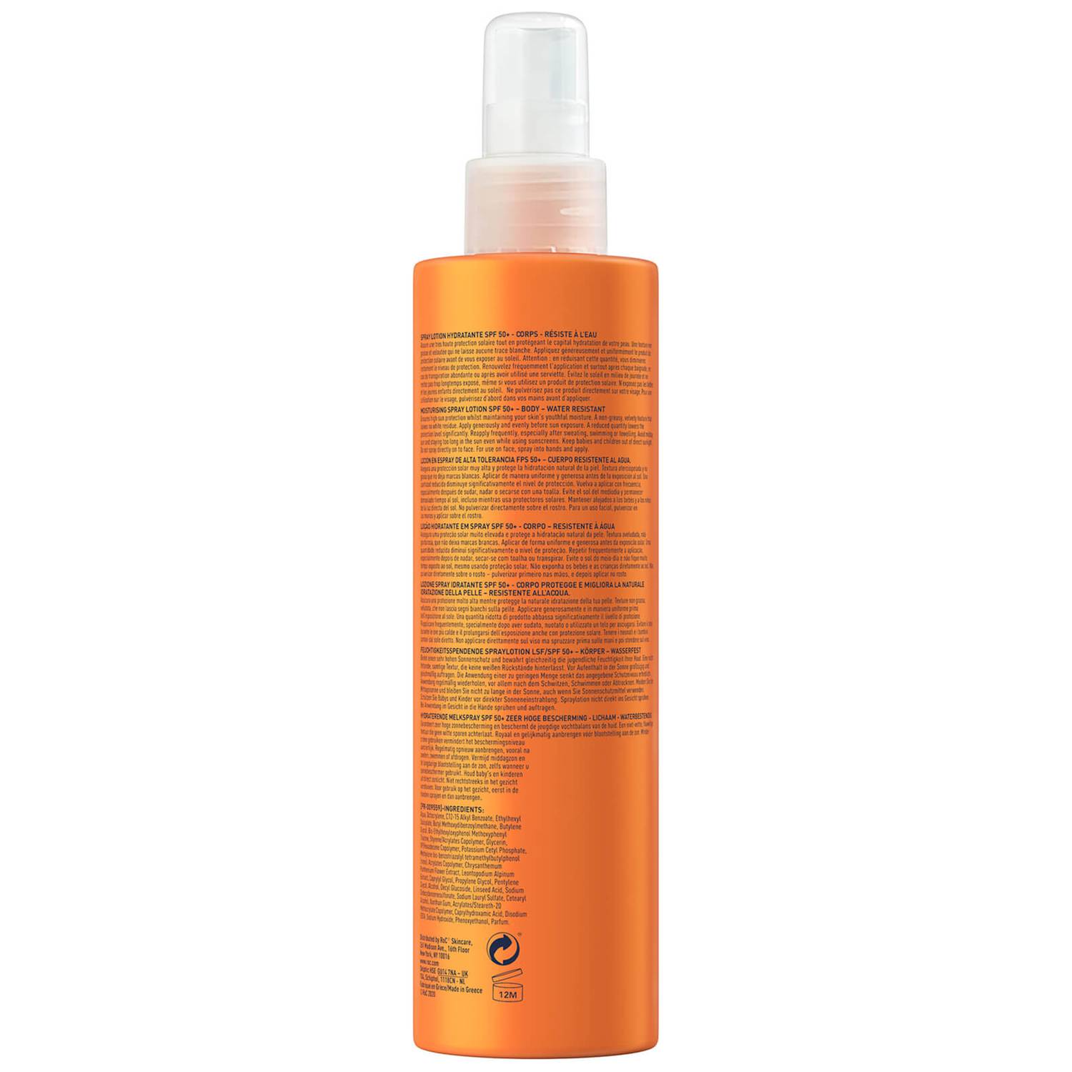 RoC Soleil-Protect Moisturising Spray Lotion SPF50 200ml