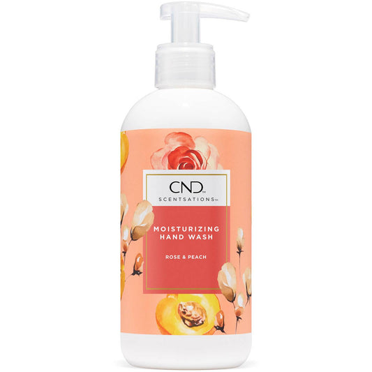 CND SPA Scentsations Handwash Peach Rose and Tangerine 390ml