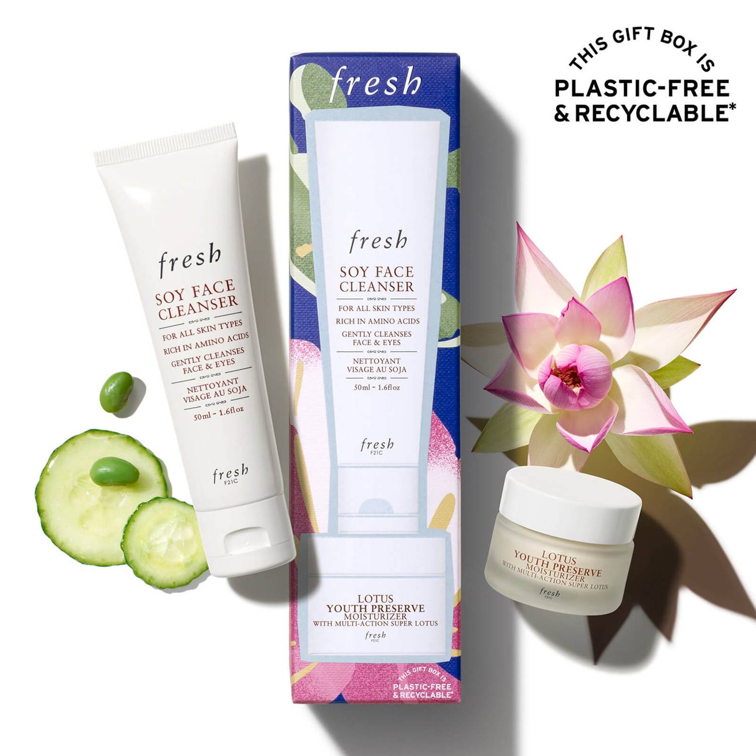 Fresh Cleanser and Moisturise Duo Gift Set