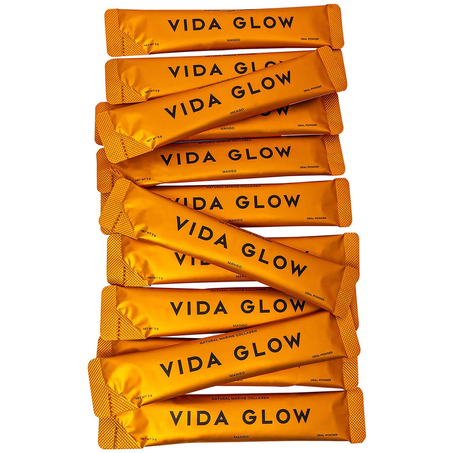 Vida Glow Natural Marine Collagen Sachets - Mango