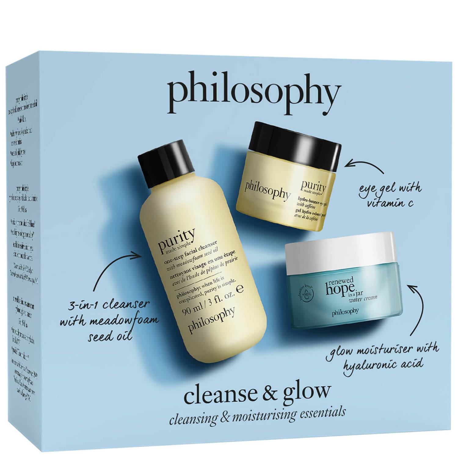 Cleanse and Glow Skincare Trial Set