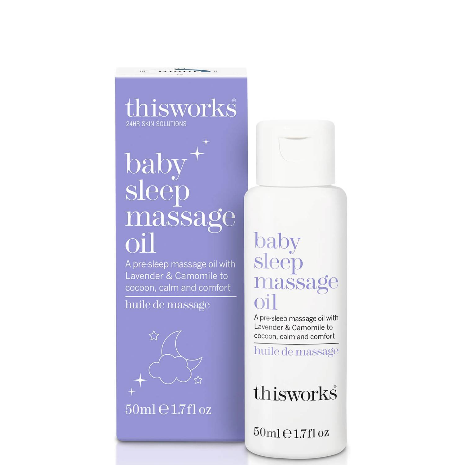 this works Baby Sleep Massage Oil 50ml