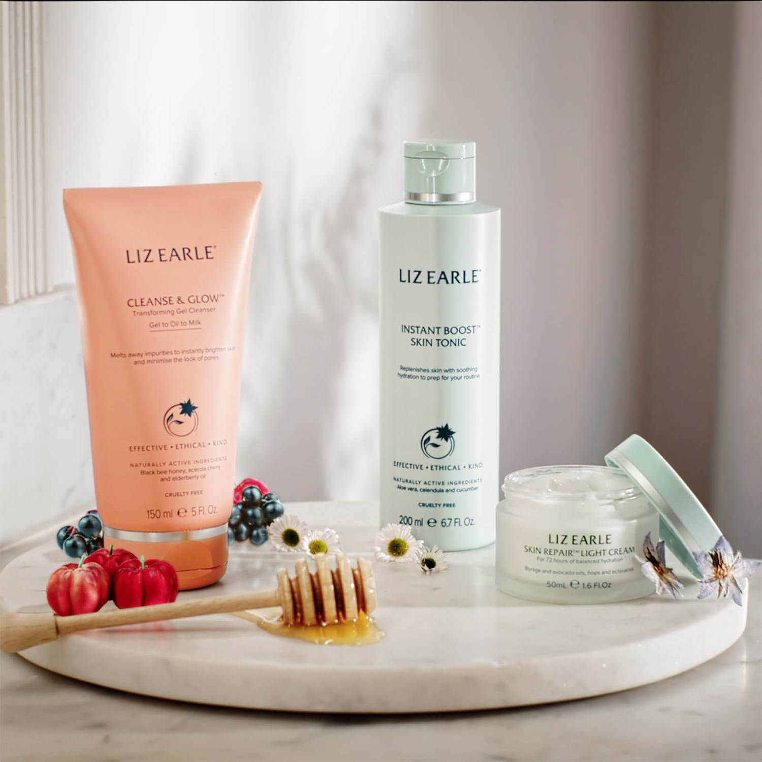 Liz Earle Cleanse & Glow Transforming Gel Cleanser 150ml Tube