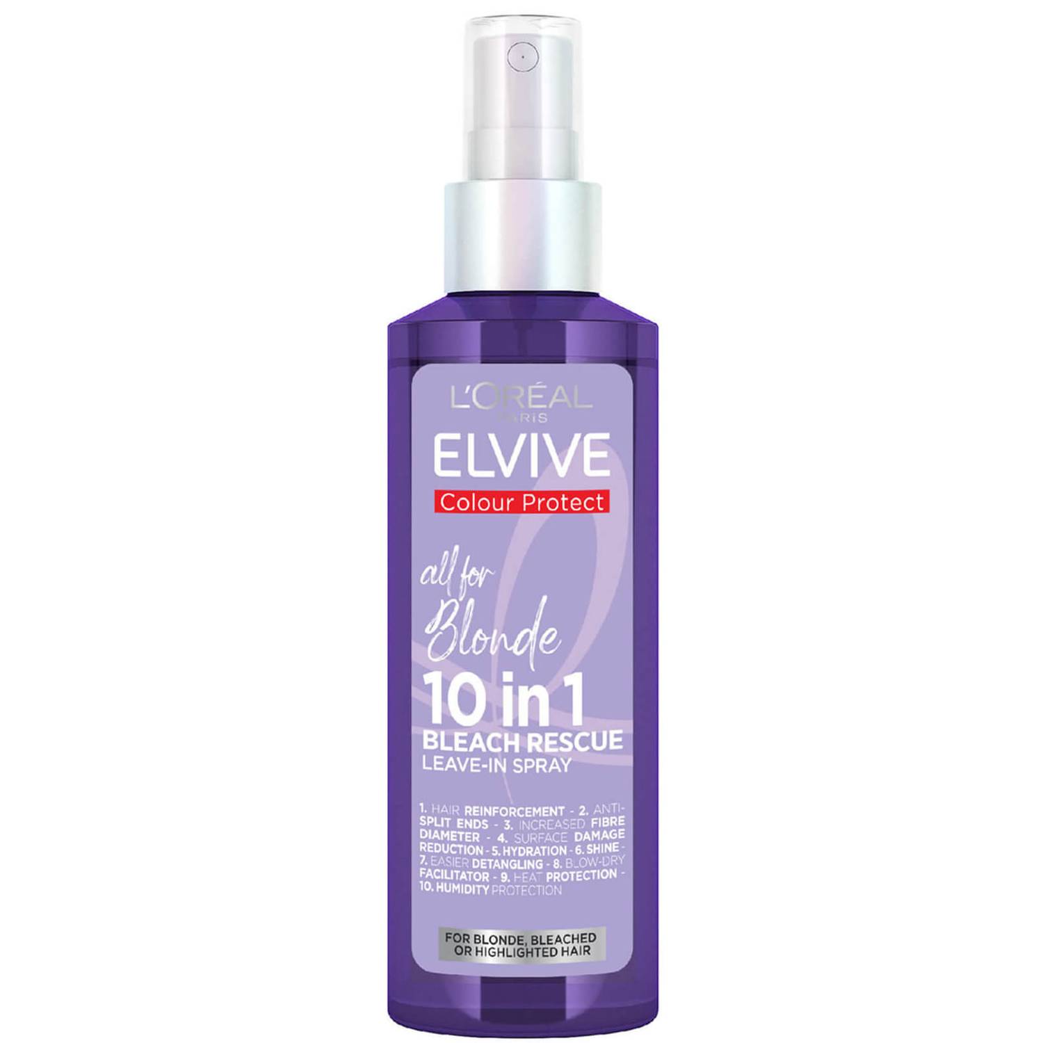 L'Oréal Paris Elvive All for Blonde 10-in-1 Bleach Rescue Leave in Spray 100ml