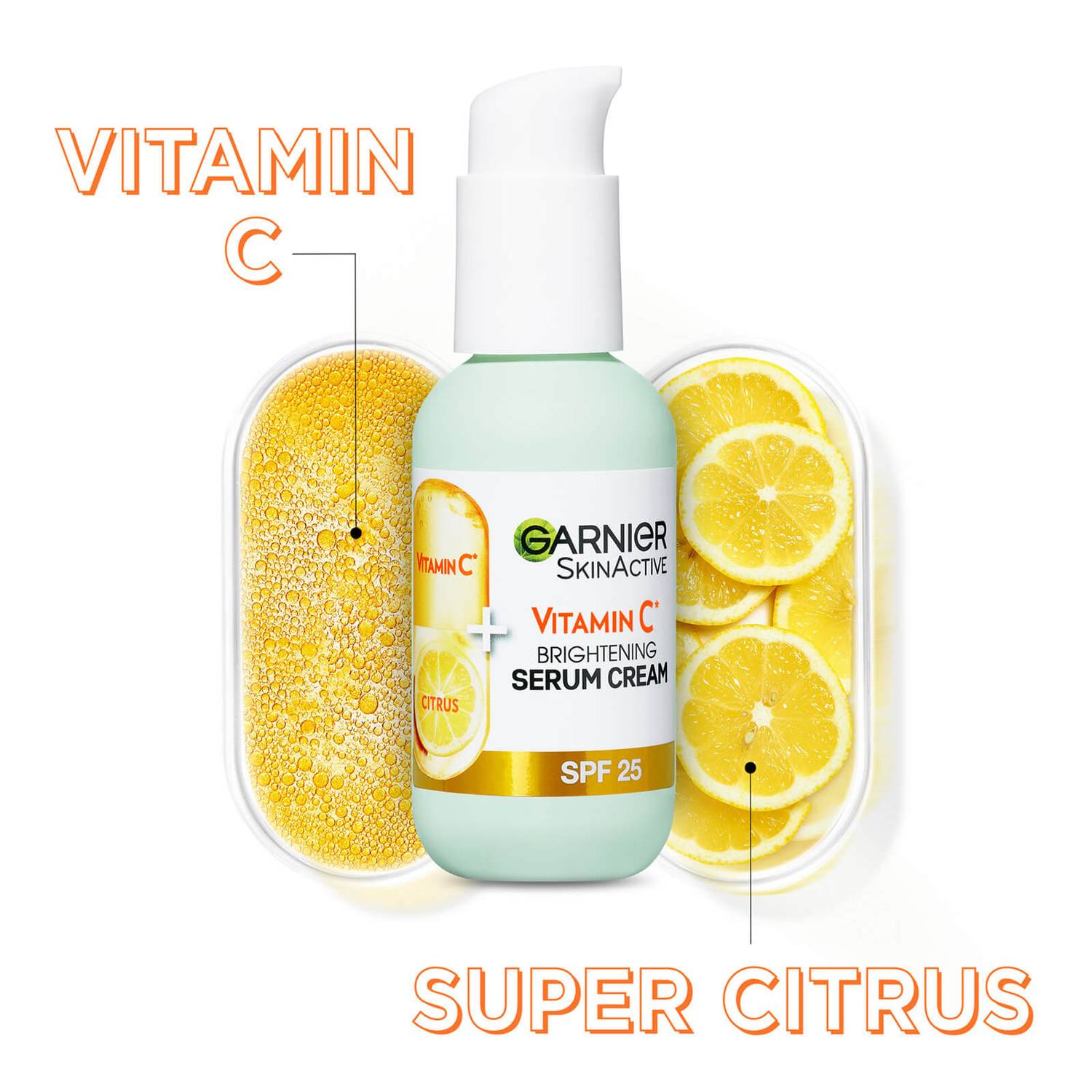 Garnier Vitamin C Brightening Day Cream Face Moisturiser 50ml