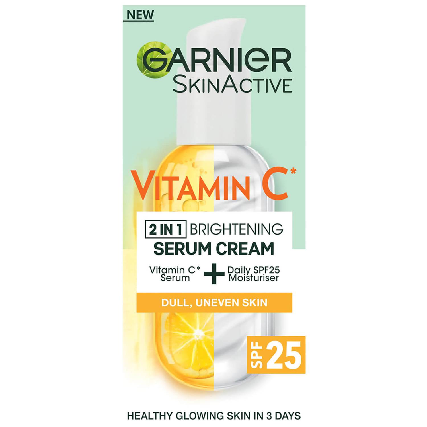 Garnier Vitamin C Brightening Day Cream Face Moisturiser 50ml