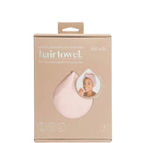 Kitsch Satin Wrapped Hair Towel - Blush