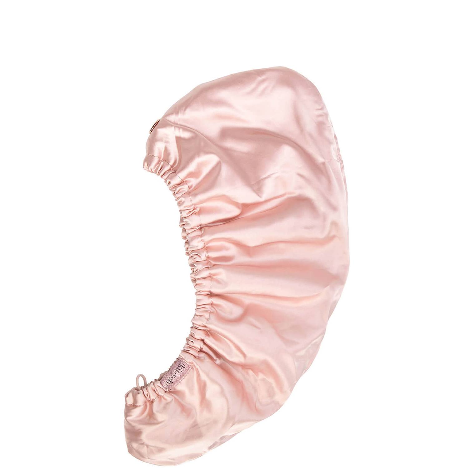 Kitsch Satin Wrapped Hair Towel - Blush