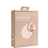 Kitsch Satin Wrapped Hair Towel - Blush