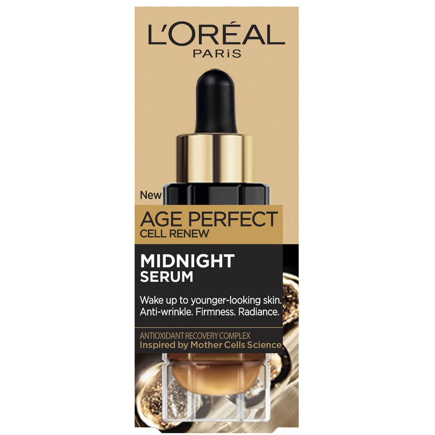 L'Oreal Paris Midnight Serum Cell Renew Age Perfect Anti-Oxidant Recovery Complex Night Serum 30ml