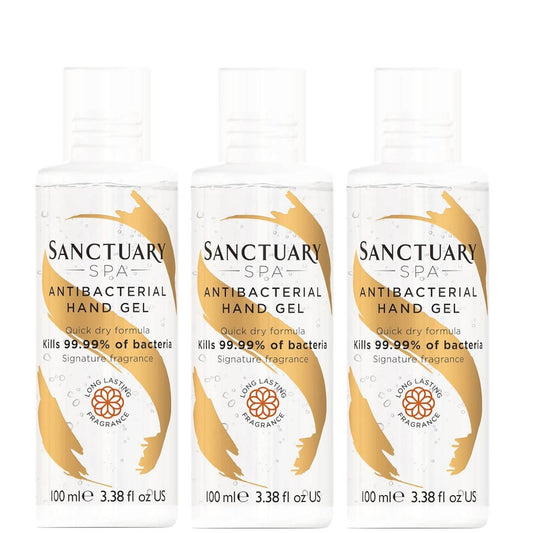 Sanctuary Spa Antibacterial Hand Gel Trio