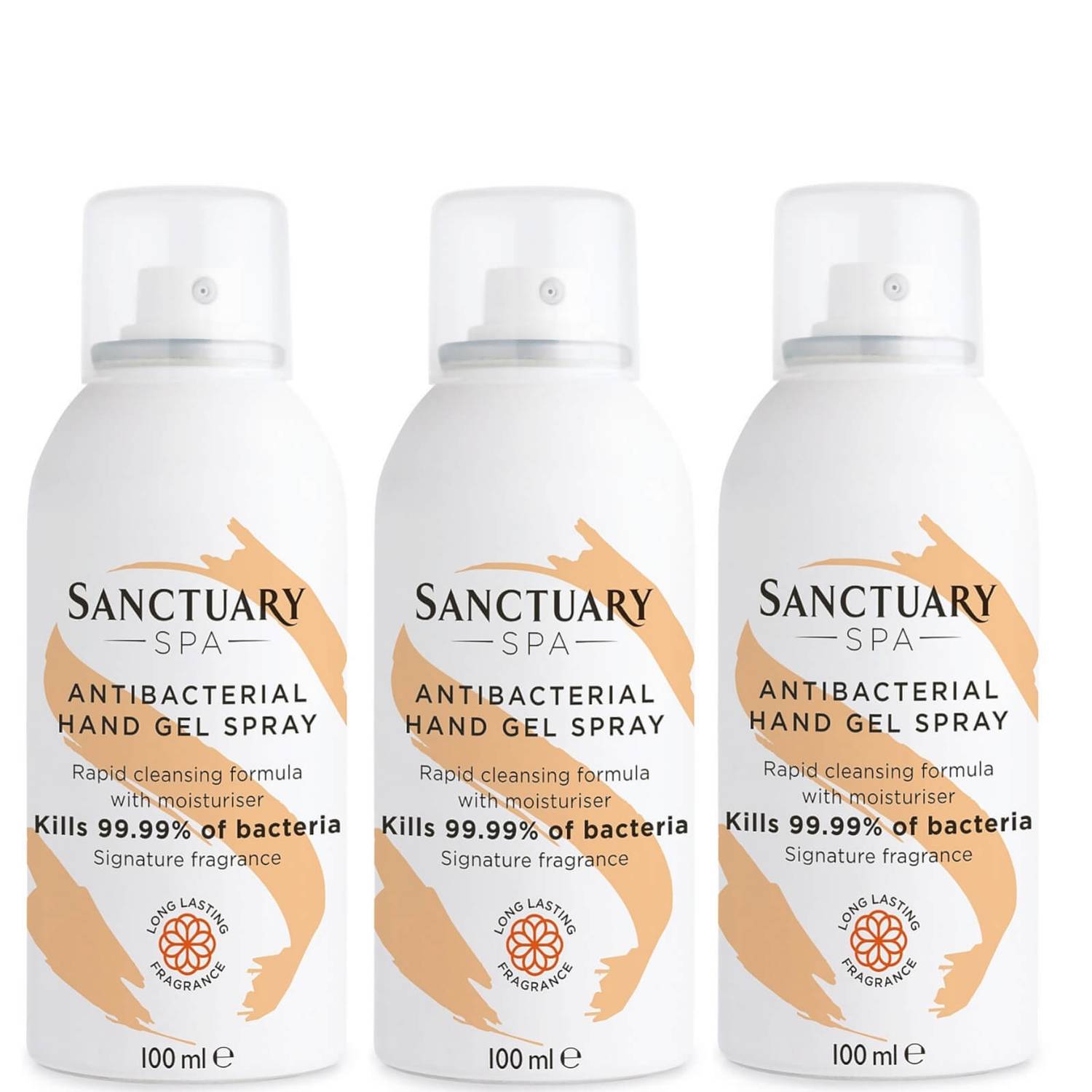 Sanctuary Spa Hand Sanitiser Spray Trio