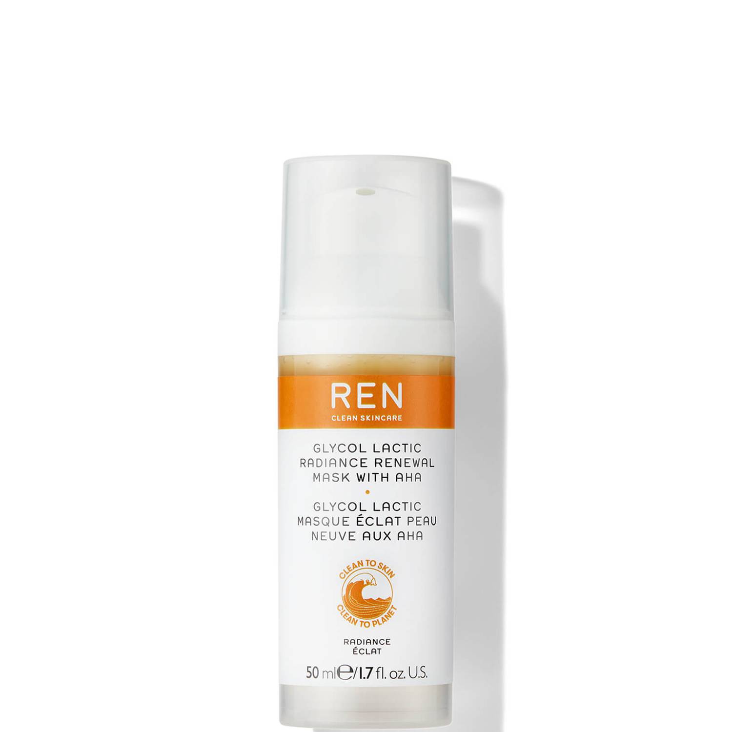 REN Clean Skincare Glycol Lactic Radiance Renewal Mask 50ml