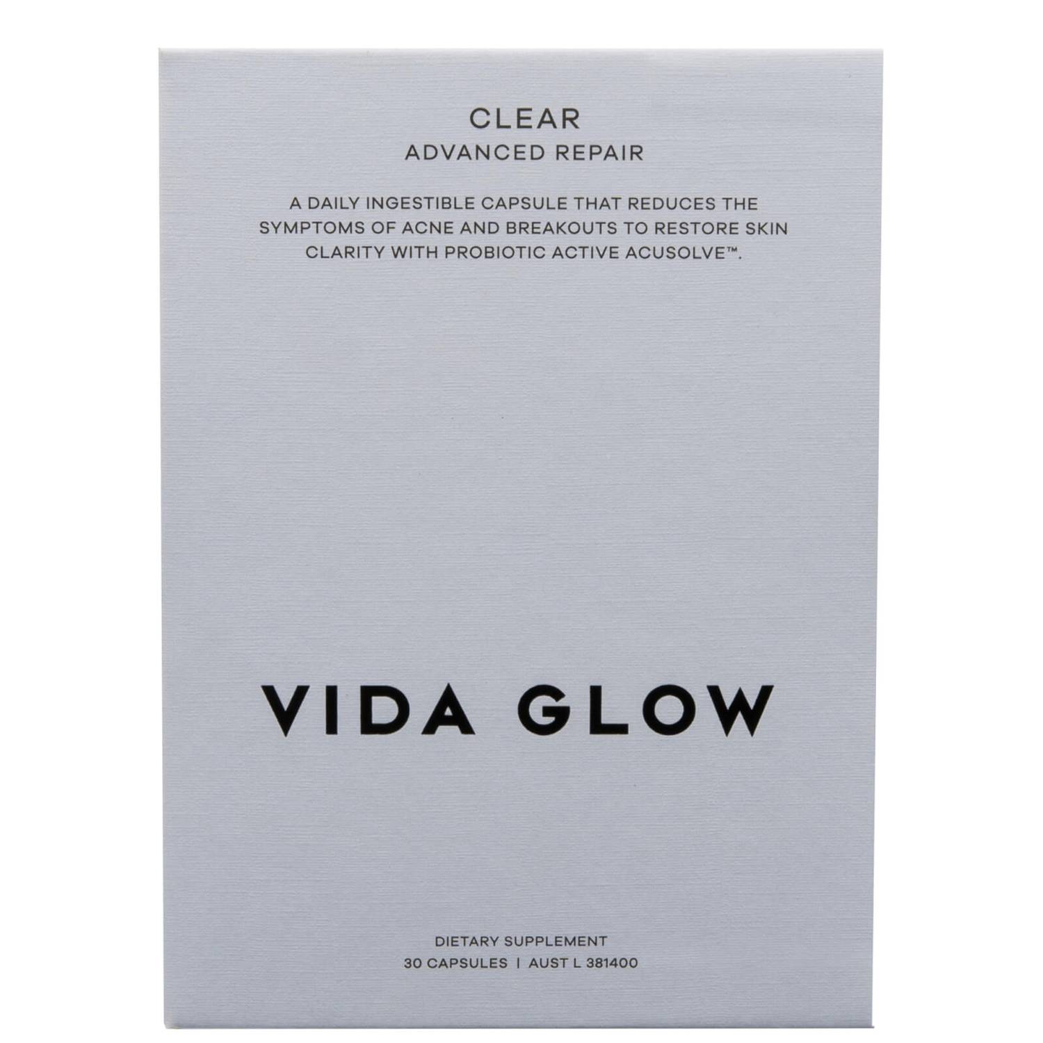 Vida Glow Clear - 30 Capsules