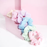 brushworks Pastel Scrunchies