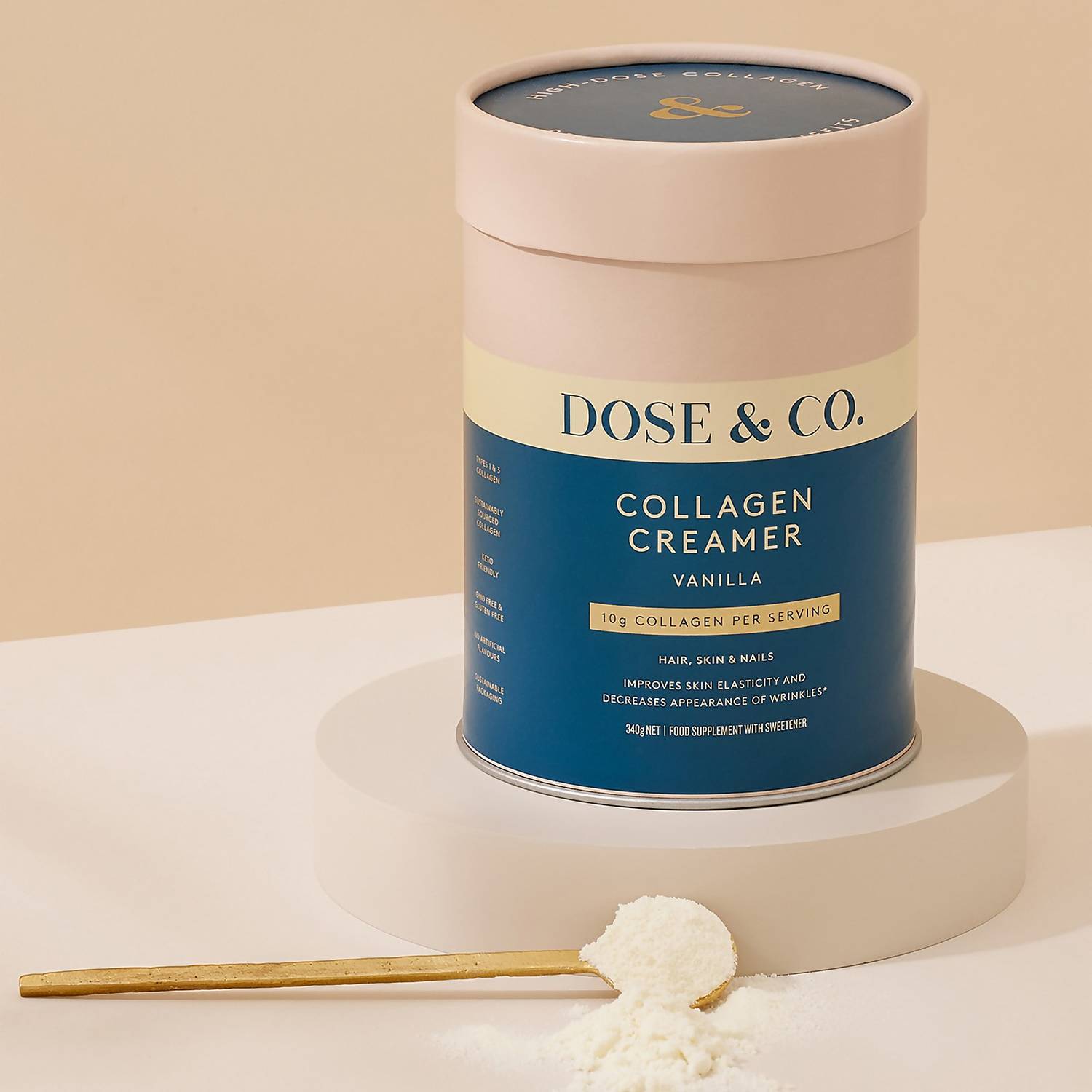 Dose & Co Collagen Creamer - Vanilla