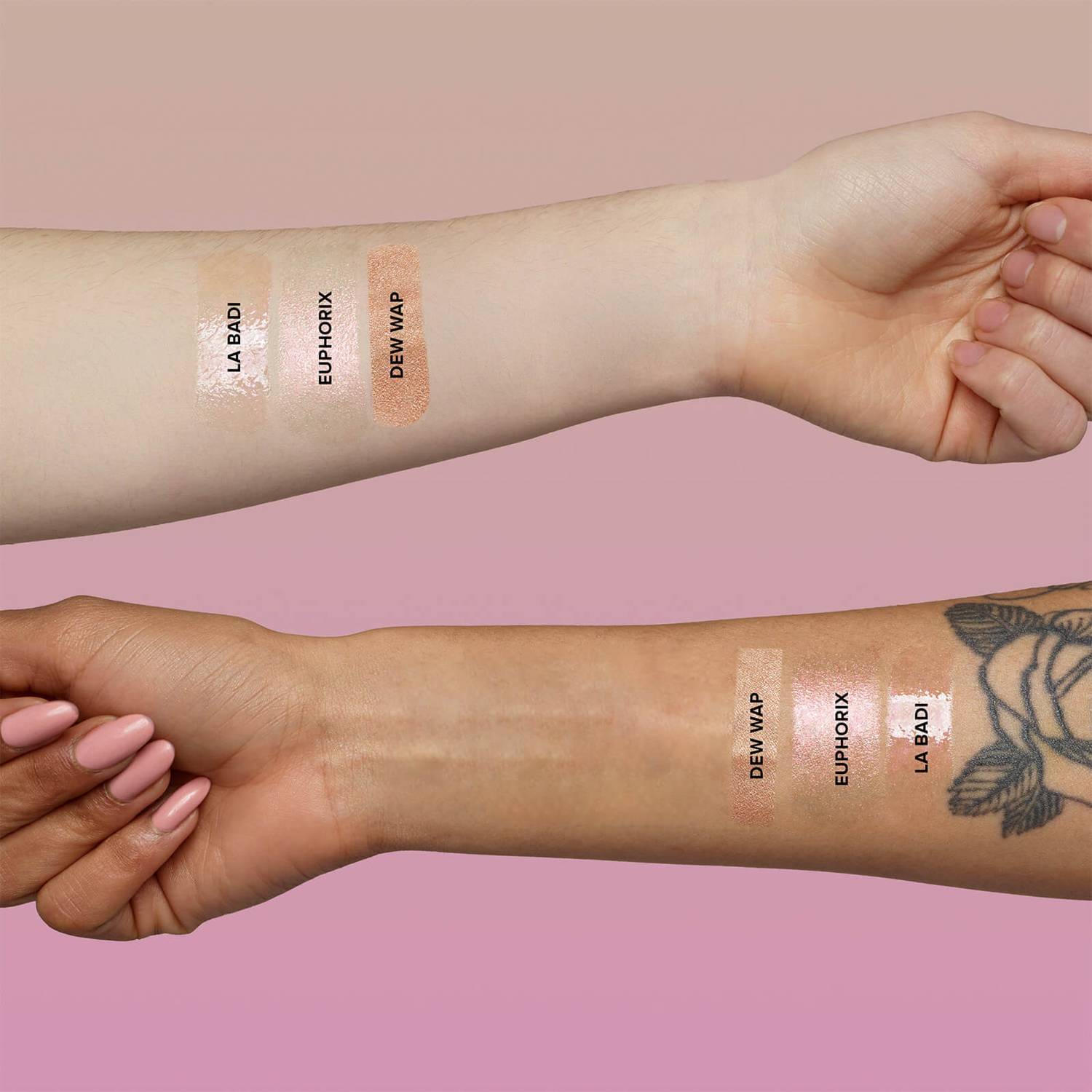 NUDESTIX Mini Nude Gold Glam Kit