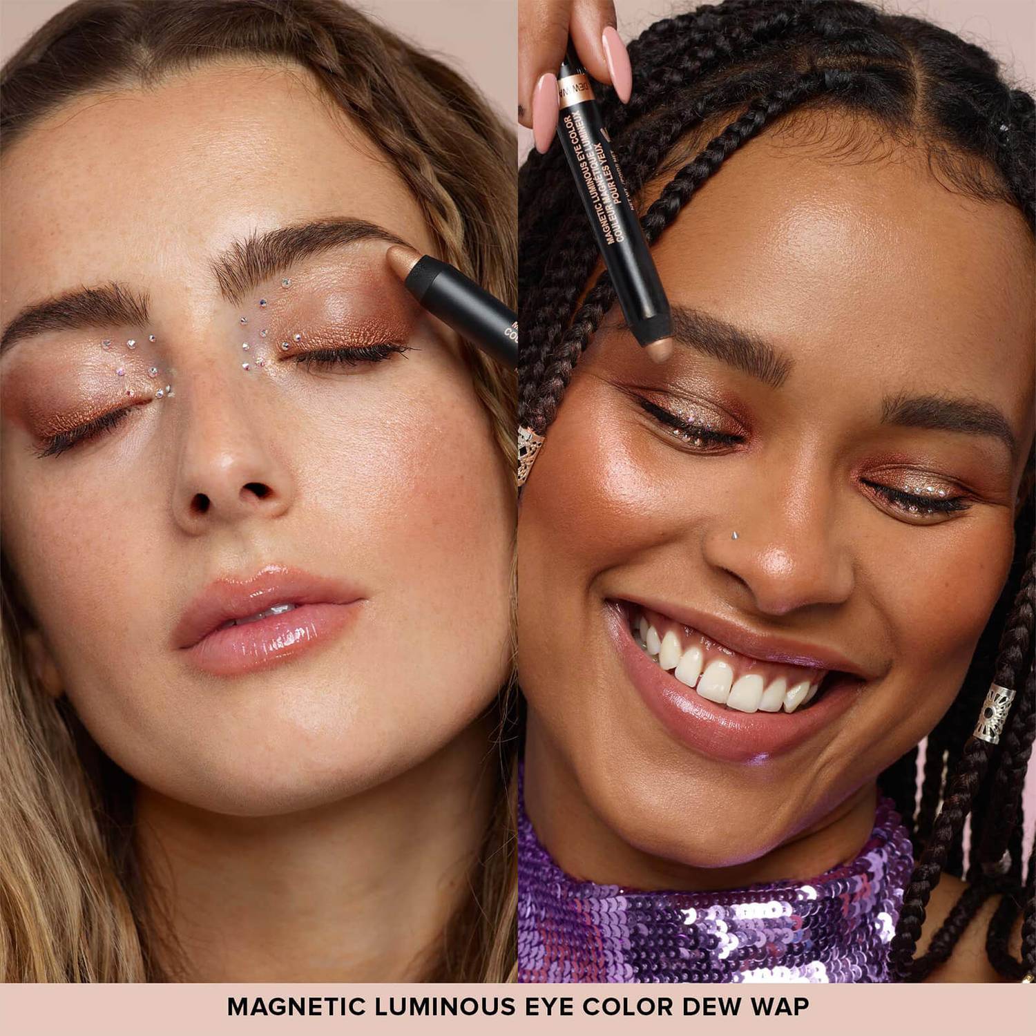NUDESTIX Mini Nude Gold Glam Kit