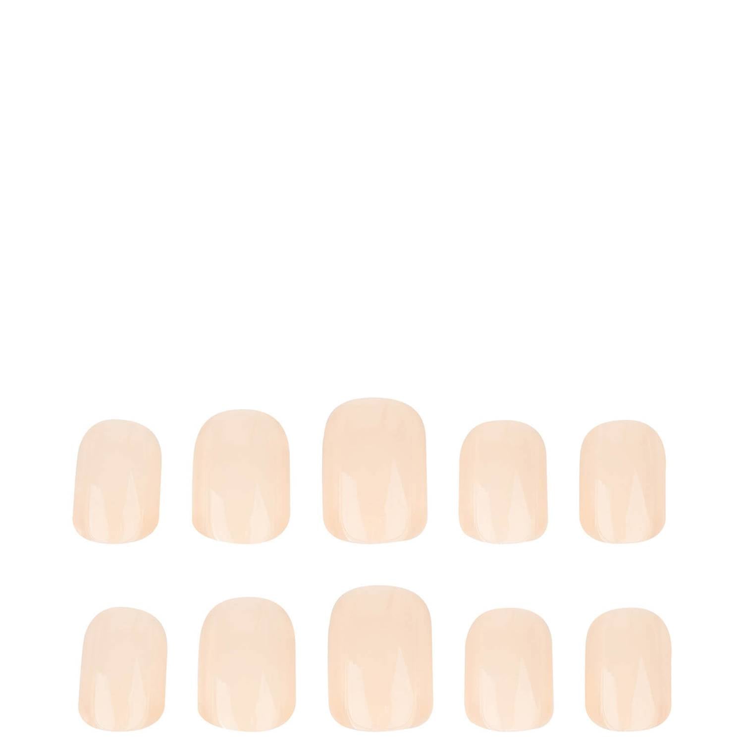 Nail HQ Square Nude Nails (24 Pieces)