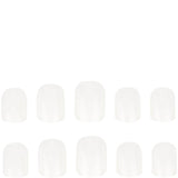 Nail HQ Square White Nails (24 Pieces)