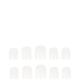 Nail HQ Square White Nails (24 Pieces)