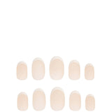 Nail HQ Oval French Nails (24 Pieces)