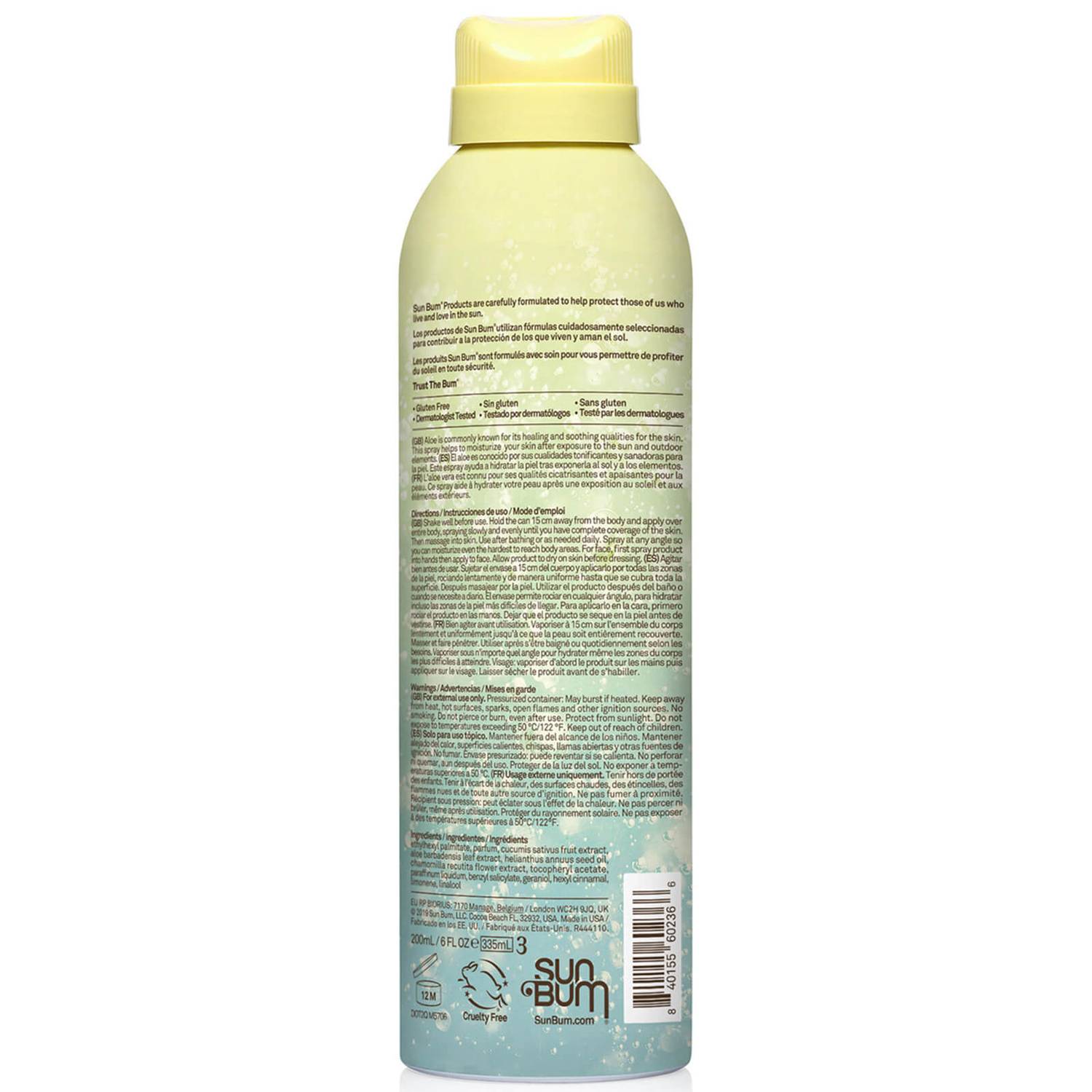 Sun Bum Cool Down AfterSun Spray 200ml