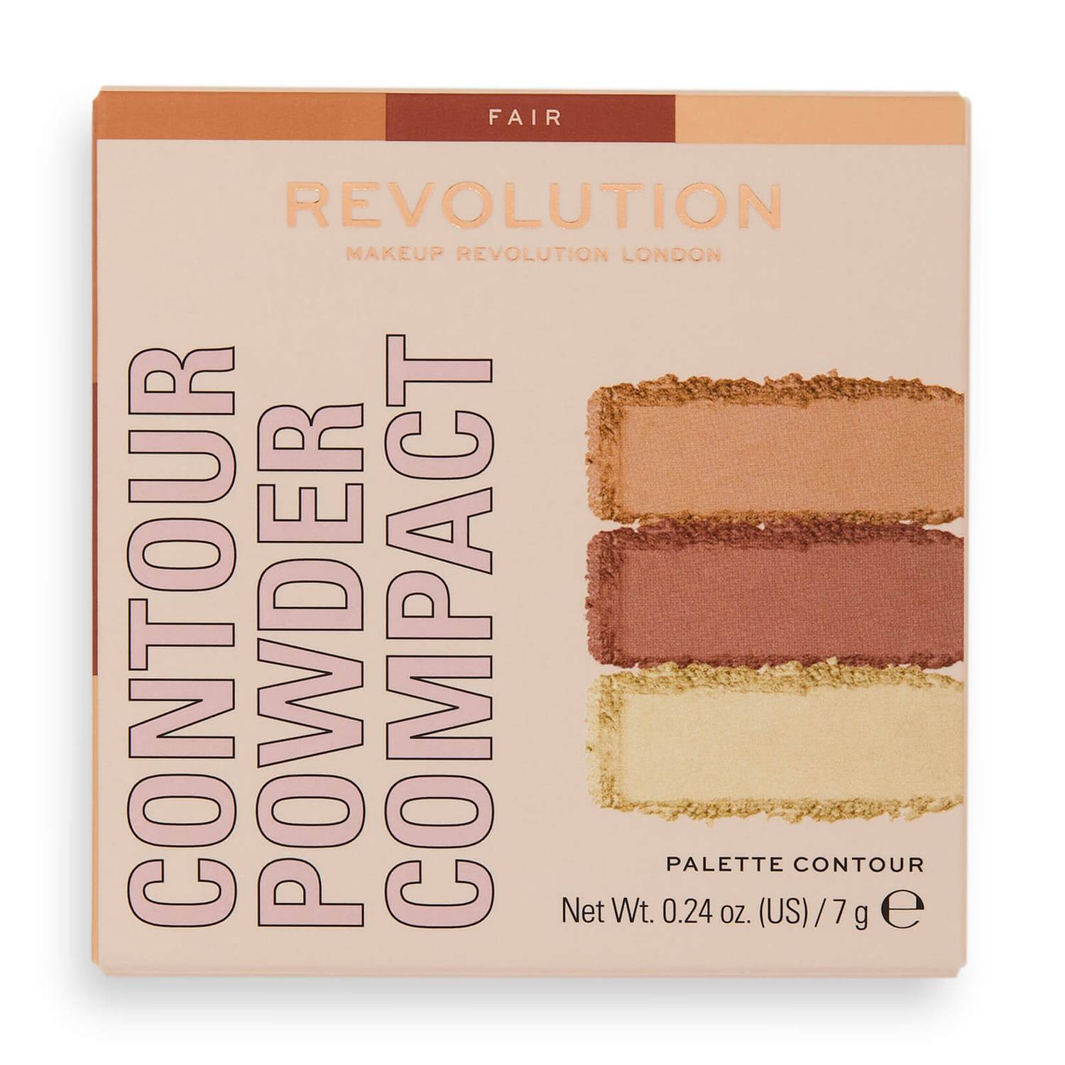 Makeup Revolution Face Powder Contour Compact - Fair 7g