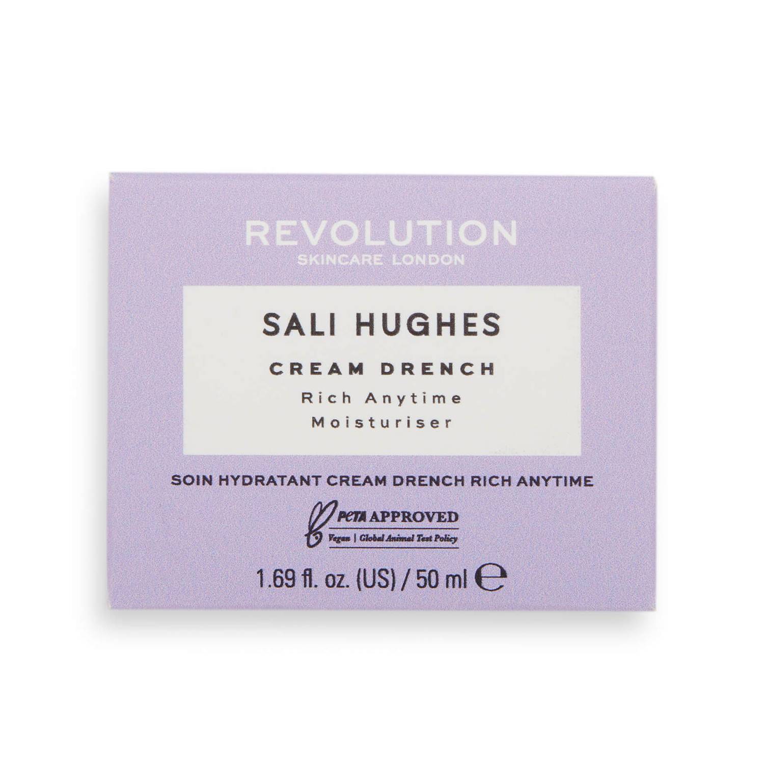 Revolution Skincare X Sali Hughes Cream Drench Rich Anytime Moisturiser 50ml