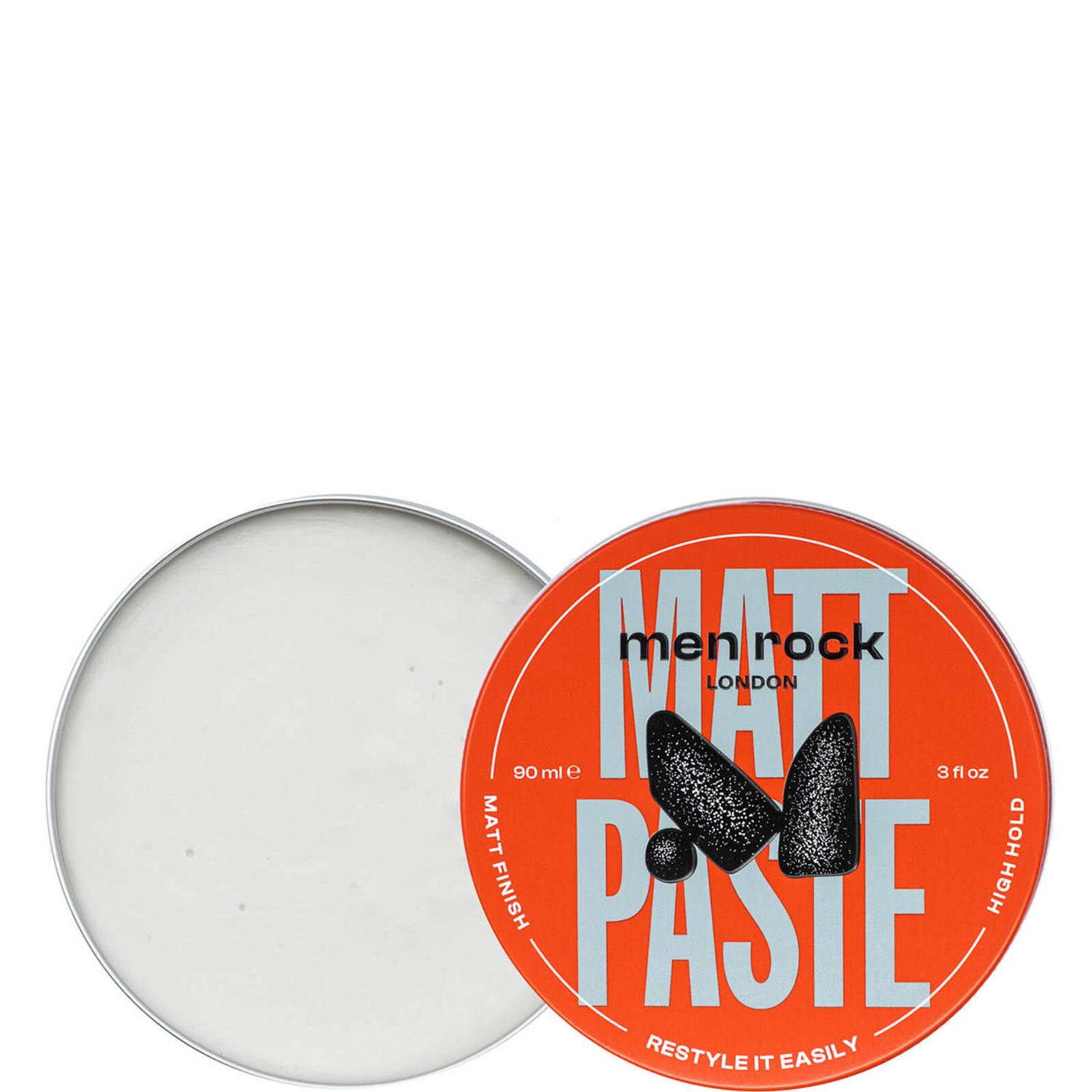 Men Rock Matt Paste - High Hold Matt Finish 90ml