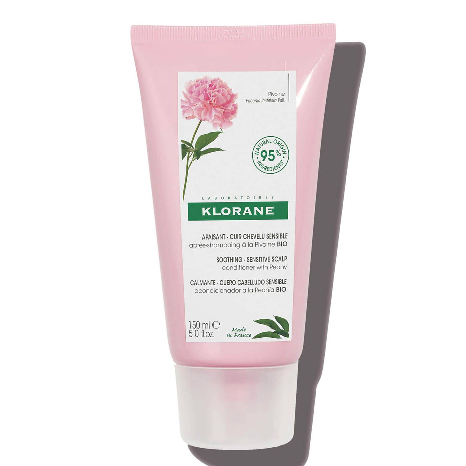 KLORANE Soothing Conditioner with Organic Peony for Sensitive Scalps 150ml