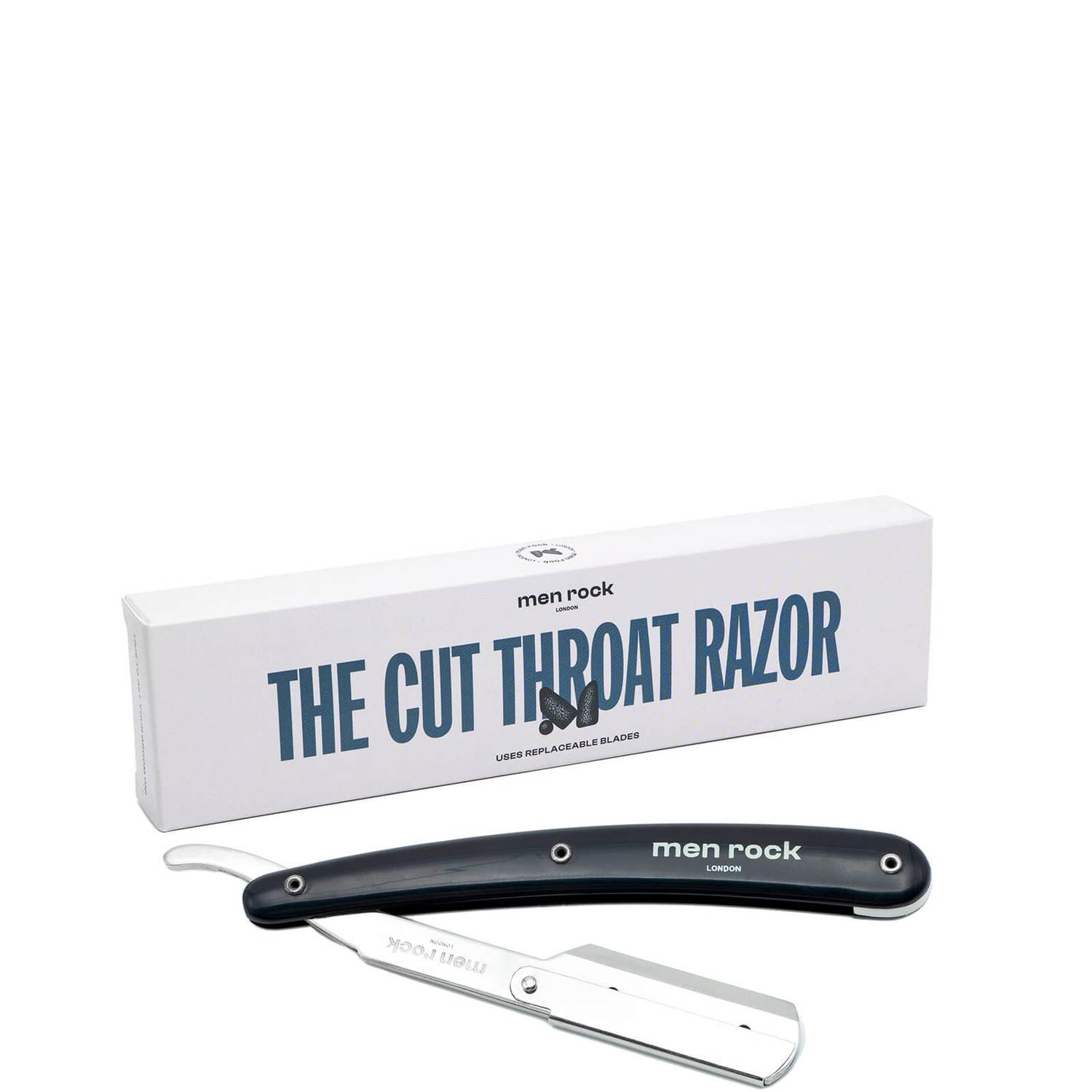 Men Rock Cut Throat Razor