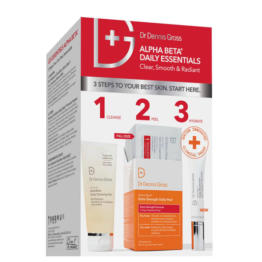 Dr Dennis Gross Alpha Beta Daily Essentials Kit - Extra Strength