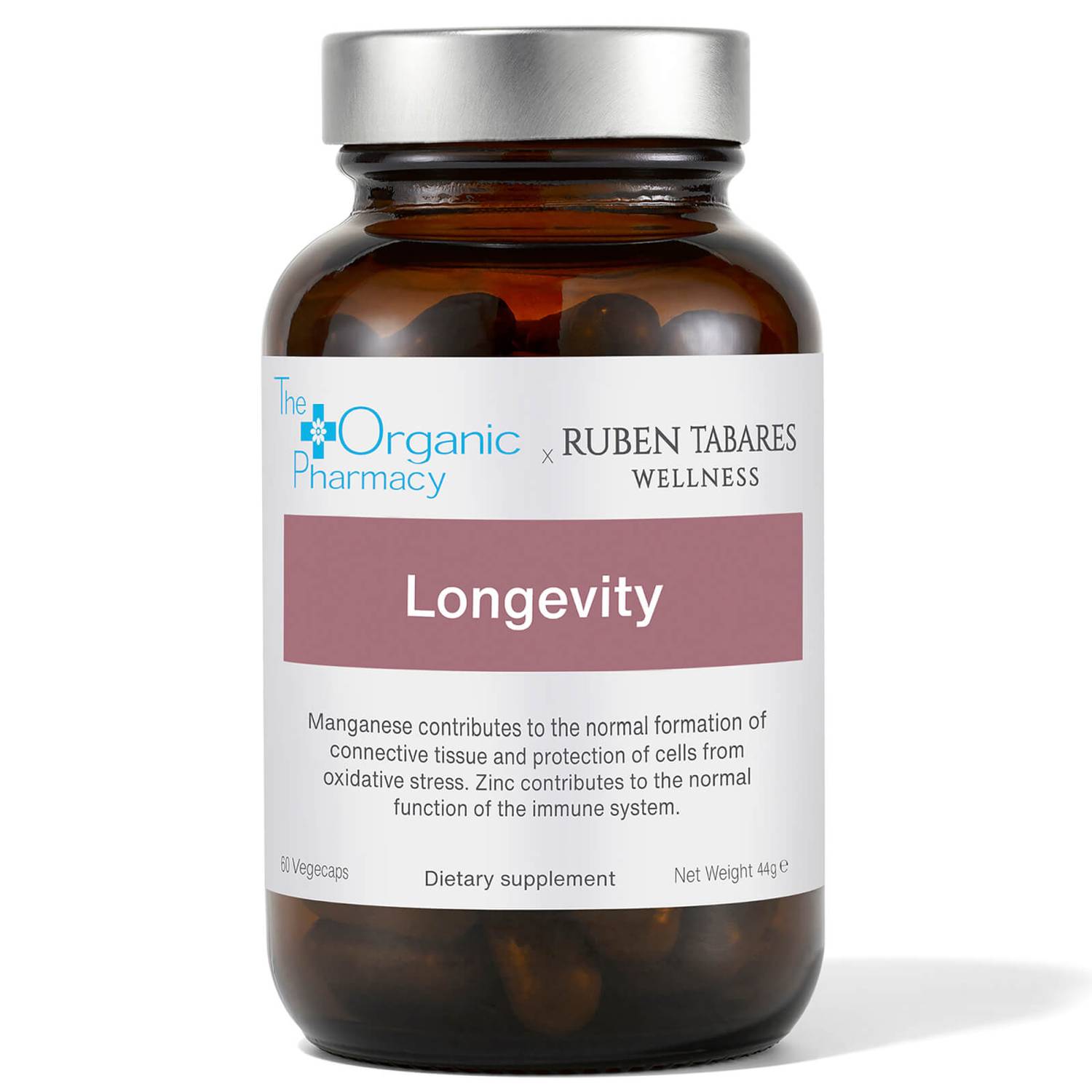 The Organic Pharmacy x Ruben Tabares Supplements - Longevity