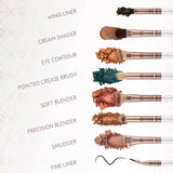 Luvia All Eye Want Brush Set - Prime Vegan