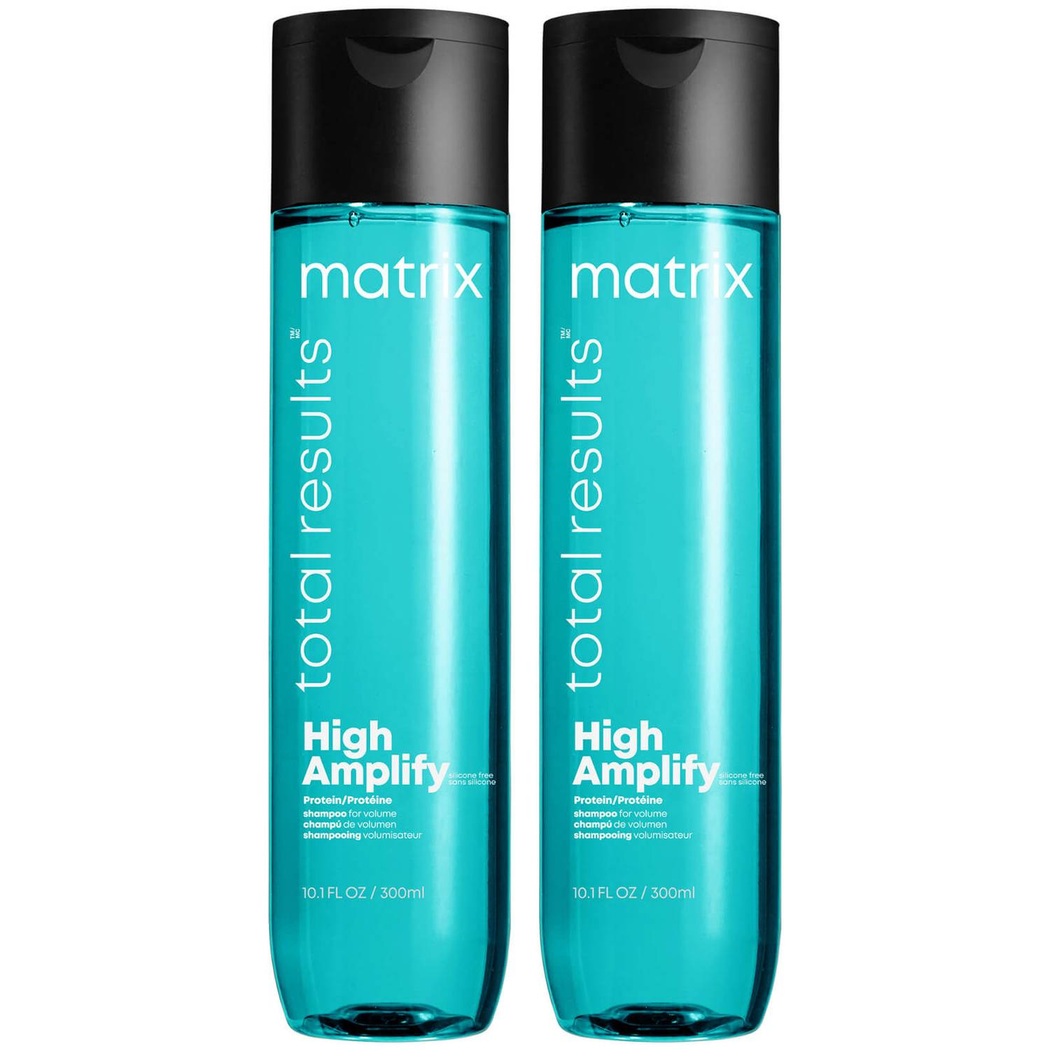 Matrix Total Results Volumising High Amplify Shampoo 300ml Duo for Fine and Flat Hair