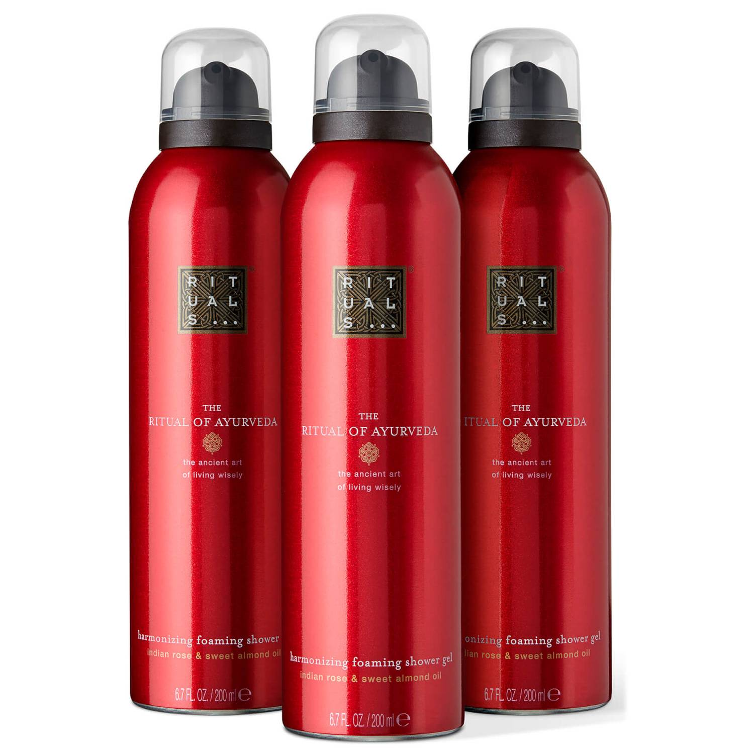 Rituals The Ritual of Ayurveda Shower Foam Value Pack (Worth ?29.70)