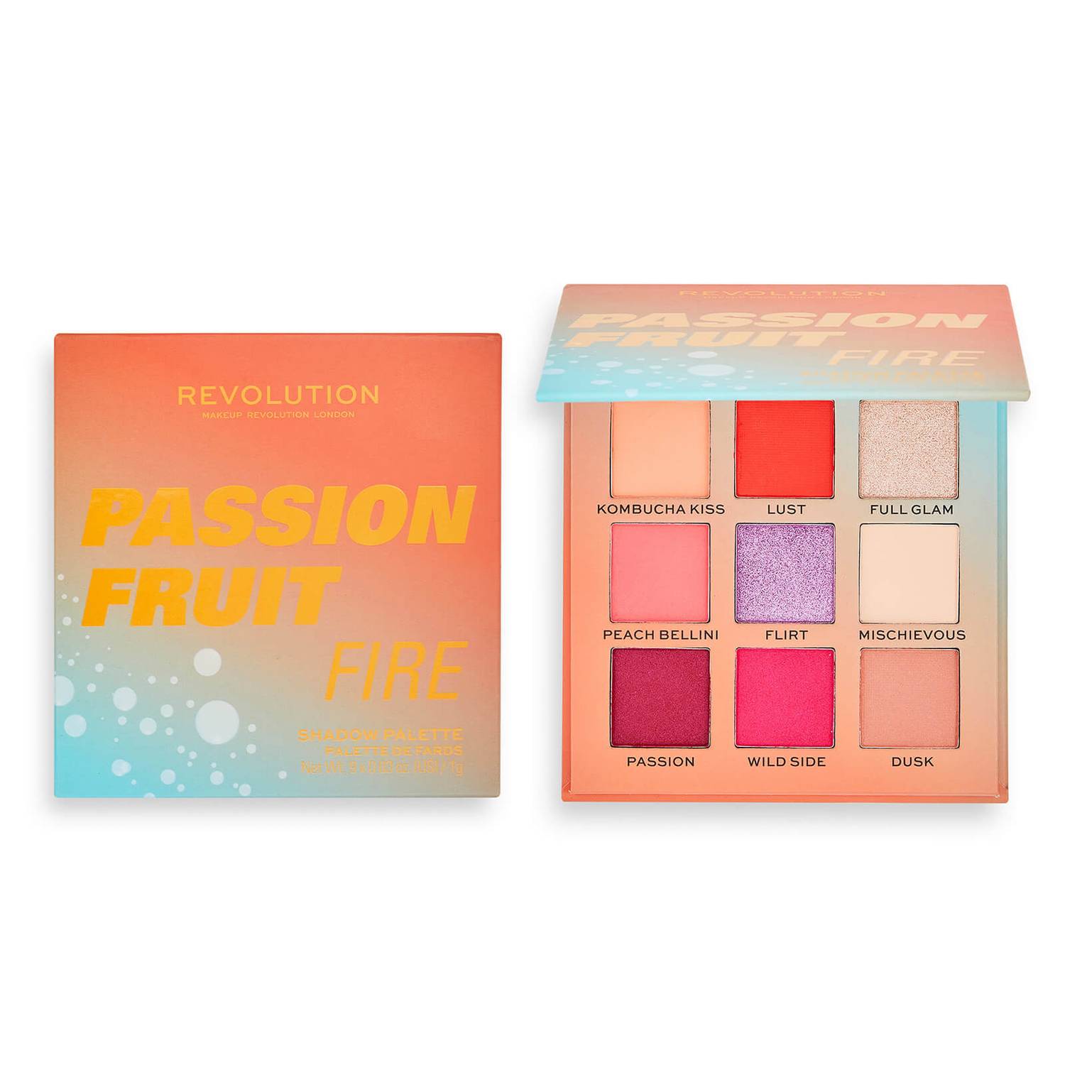 Makeup Revolution Hot Shot Passion Fire Shadow Palette