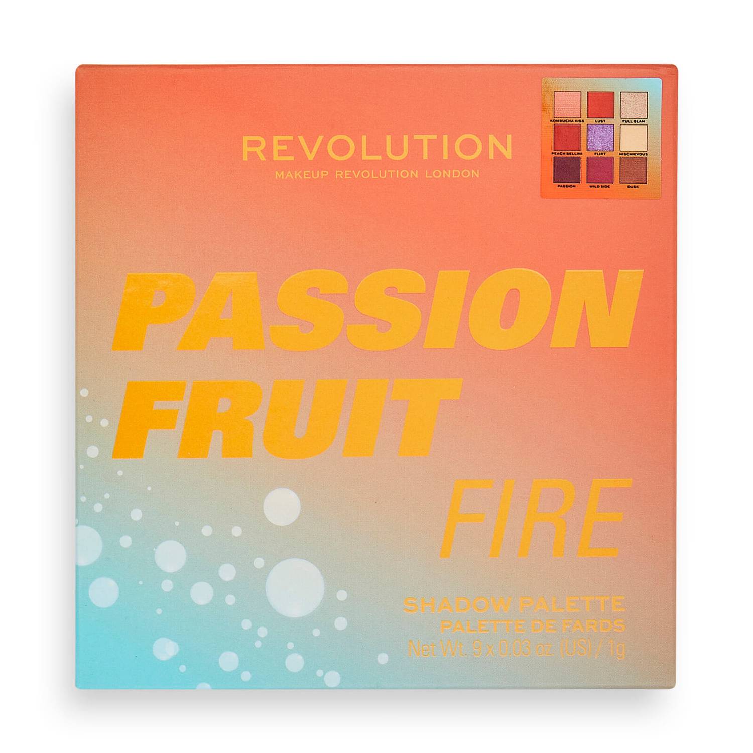 Makeup Revolution Hot Shot Passion Fire Shadow Palette