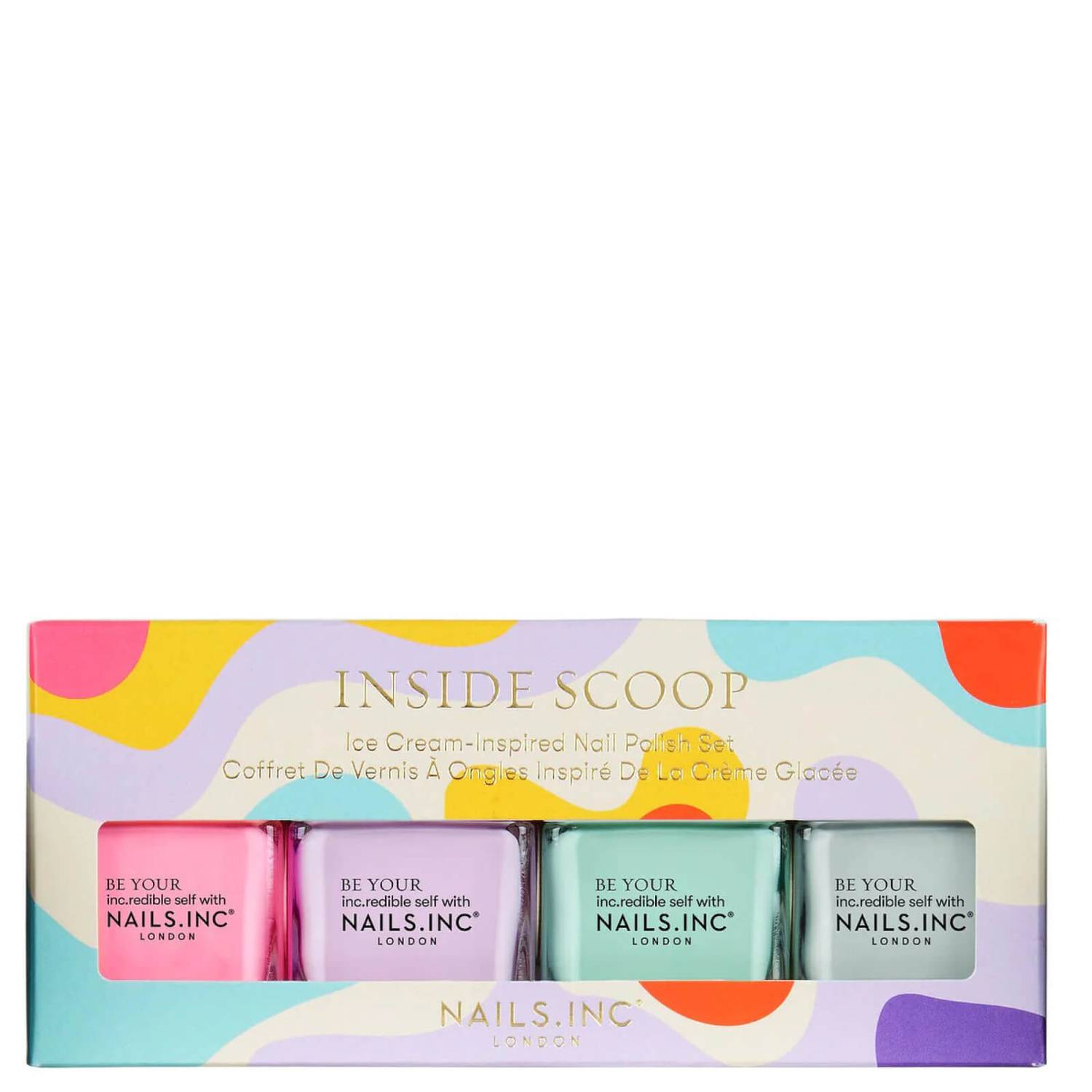 nails inc. Inside Scoop Nail Polish Set