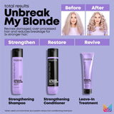 Matrix Total Results Unbreak My Blonde Shampoo, Conditioner and Leave-in Treatment for Chemically Over-Processed Hair