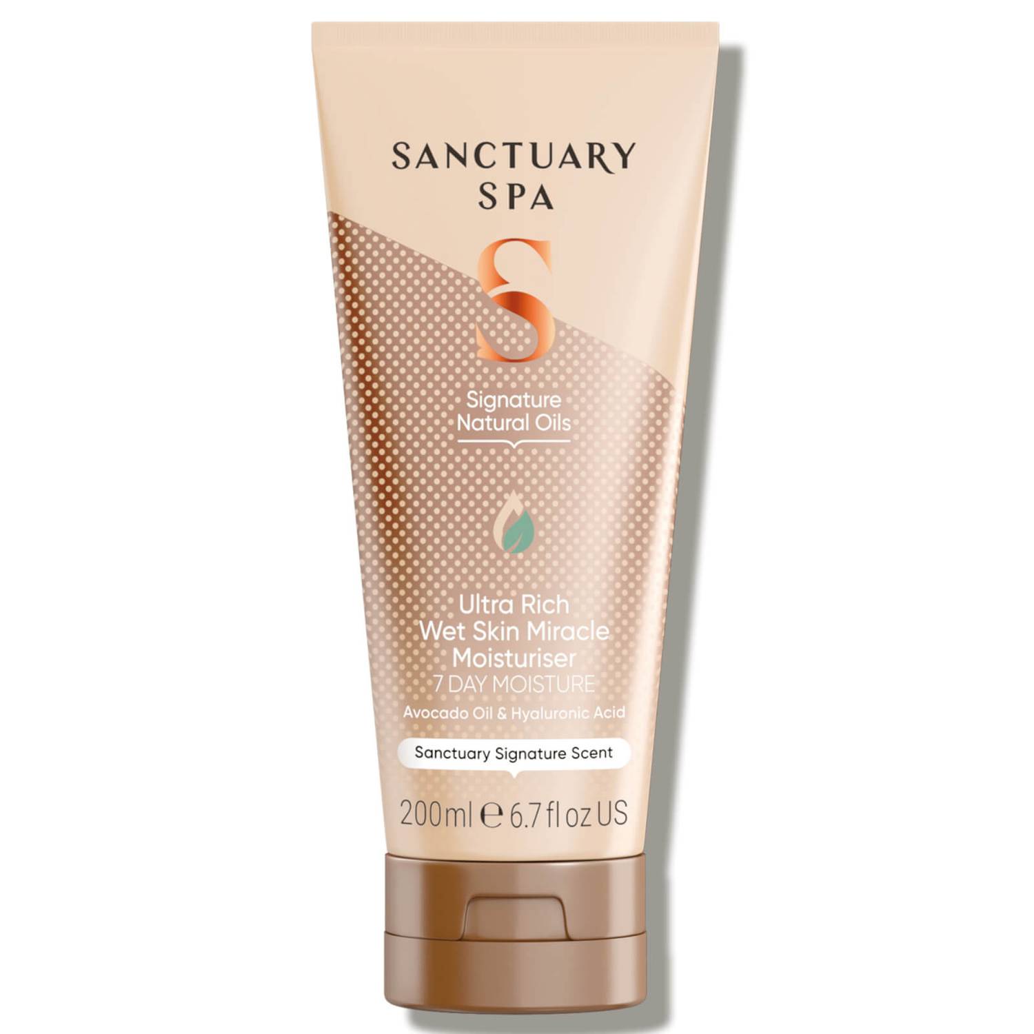 Sanctuary Spa Signature Natural Oils Ultra Rich Wet Skin Miracle Moisturiser 200ml